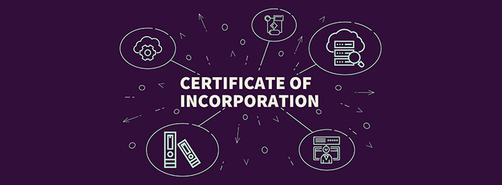 certification of incorporation